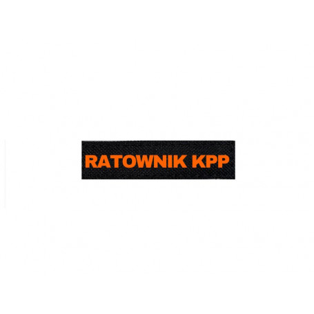 Plakietka - Ratownik KPP - 8cm x 2cm