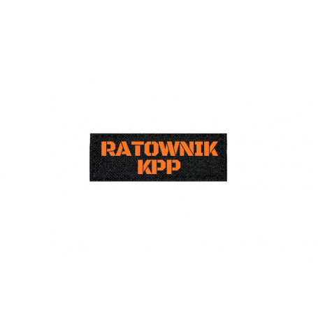 Plakietka - Ratownik KPP - 8cm x 3cm