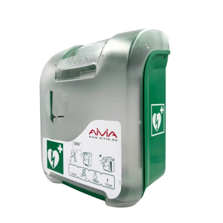 Platforma Ratownicza | Szafka na AED, AIVIA 220 zewnętrzna z połączeniem GSM