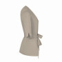 Damski top scrubs kimono beż