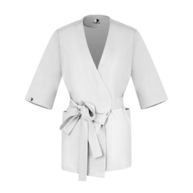 Damski top scrubs kimono biały