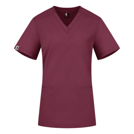 Damska bluza medyczna scrubs basic fiolet