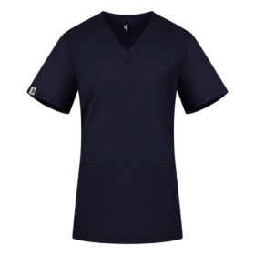 Damska bluza medyczna scrubs basic granat