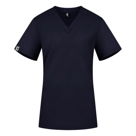 Damska bluza medyczna scrubs basic granat