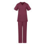 Damski komplet medyczny scrubs basic fiolet