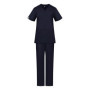 Damski komplet medyczny scrubs basic granat