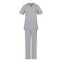 Damski komplet medyczny scrubs basic szary