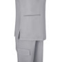 Damski komplet medyczny scrubs basic szary