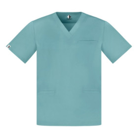 Męska bluza medyczna scrubs basic turkus
