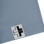 Męski komplet medyczny scrubs basic szaro-niebieski