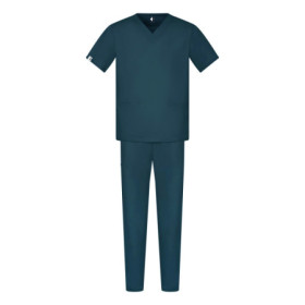 Męski komplet medyczny scrubs basic habrowy