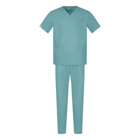 Męski komplet medyczny scrubs basic turkus