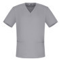 Męska bluza medyczna scrubs slim szary
