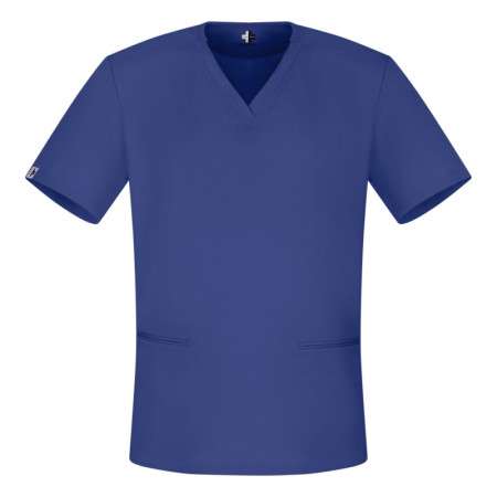 Męska bluza medyczna scrubs slim granat