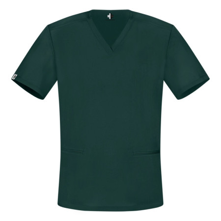 Męska bluza medyczna scrubs slim zielony