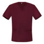Męski komplet medyczny scrubs jogger bordo
