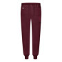 Męski komplet medyczny scrubs jogger bordo