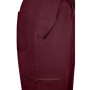 Męski komplet medyczny scrubs jogger bordo