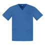 Męska bluza medyczna scrubs basic niebieski