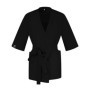 Damski top scrubs kimono czarny