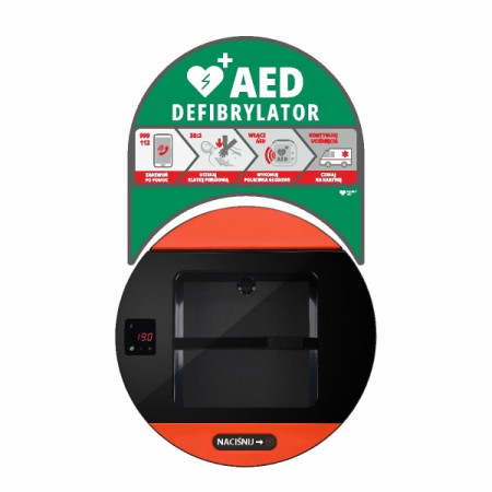 Szafa na AED DefibSafe 3 | Platforma Ratownicza